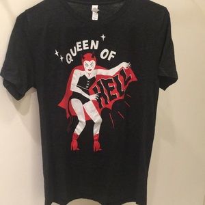 Black Queen of Hell Wicked Alt Goth T-Shirt